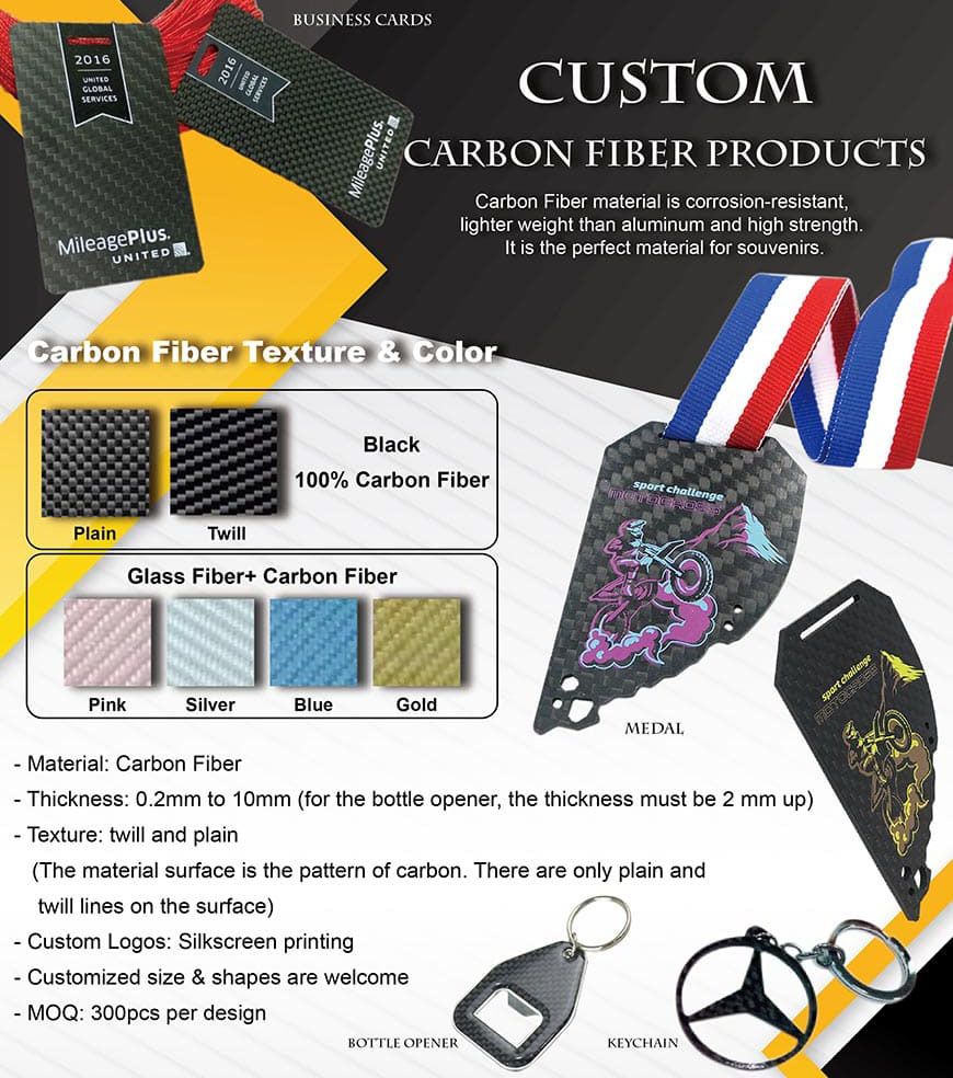 Order your own custom Carbon Fiber Products 