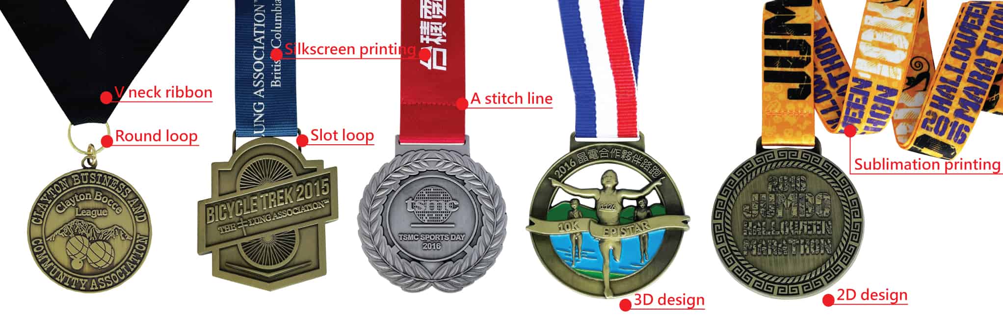 Reference of Customized Medals