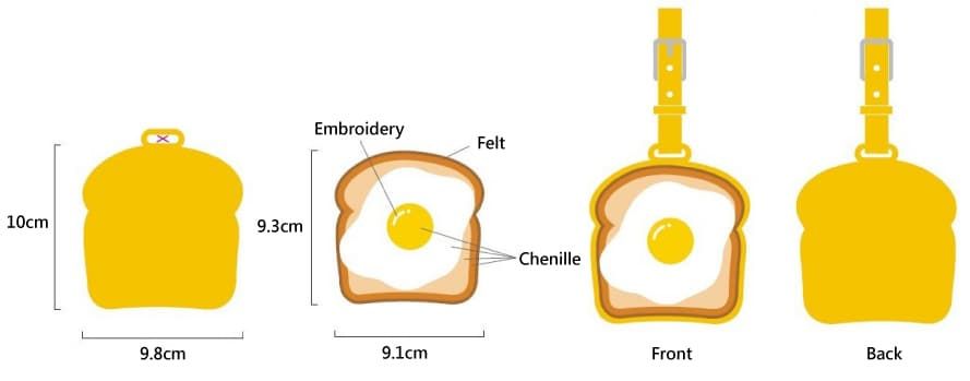 シェニールパッチとレザータグの卸売。