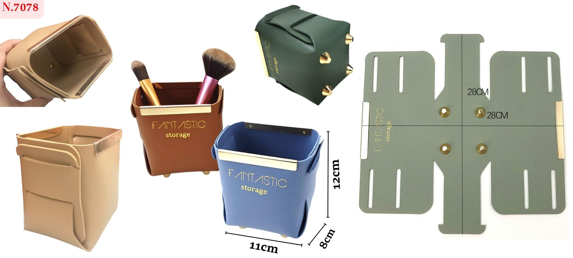 Mukautettu nahkatarjotin.