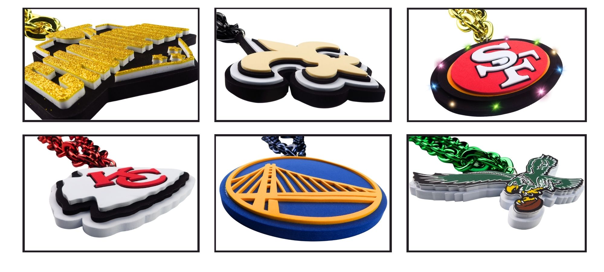 Создайте легкие фан-цепочки для комфорта и стиля.