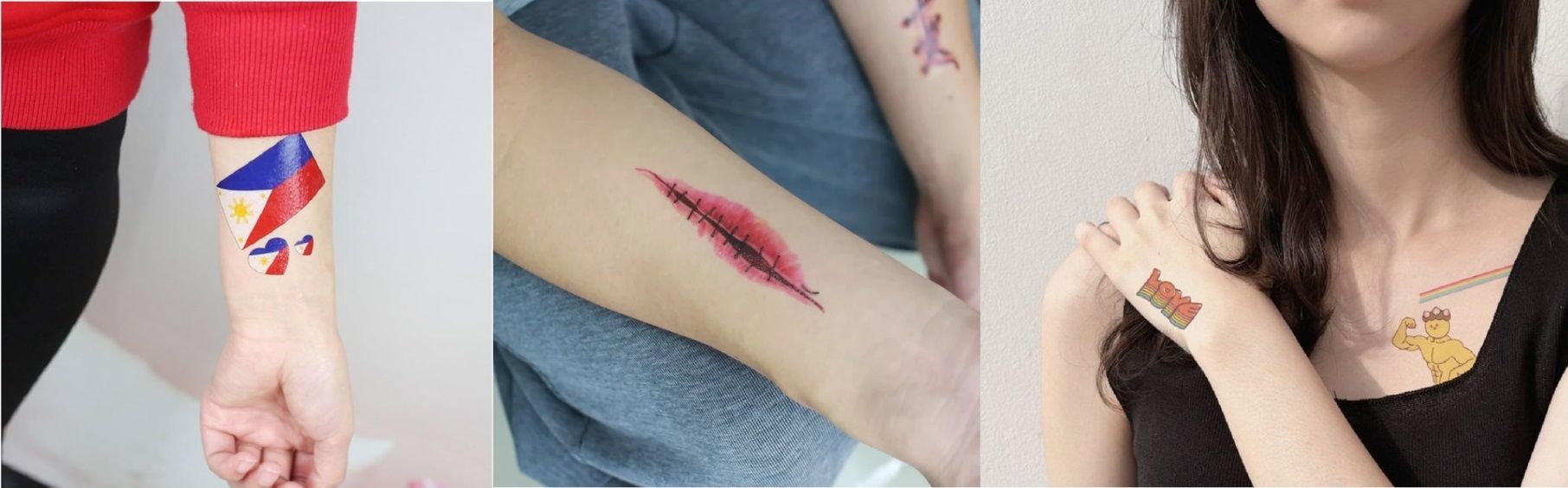 custom fake tattoo stickers.