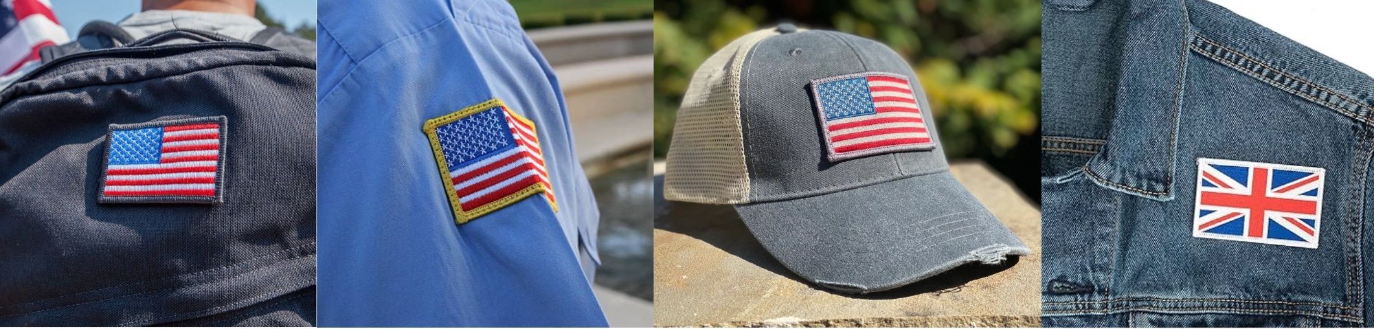 Personliggør Velcro-mærker med ethvert design, fra logoer til tekst, i flere størrelser.