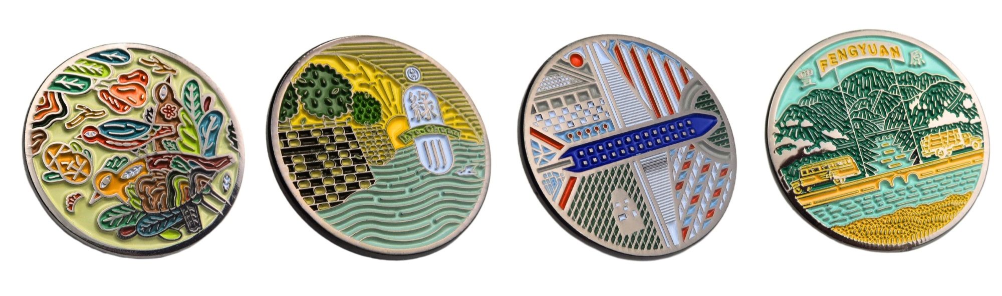 Anpassad mjuk emaljpin.