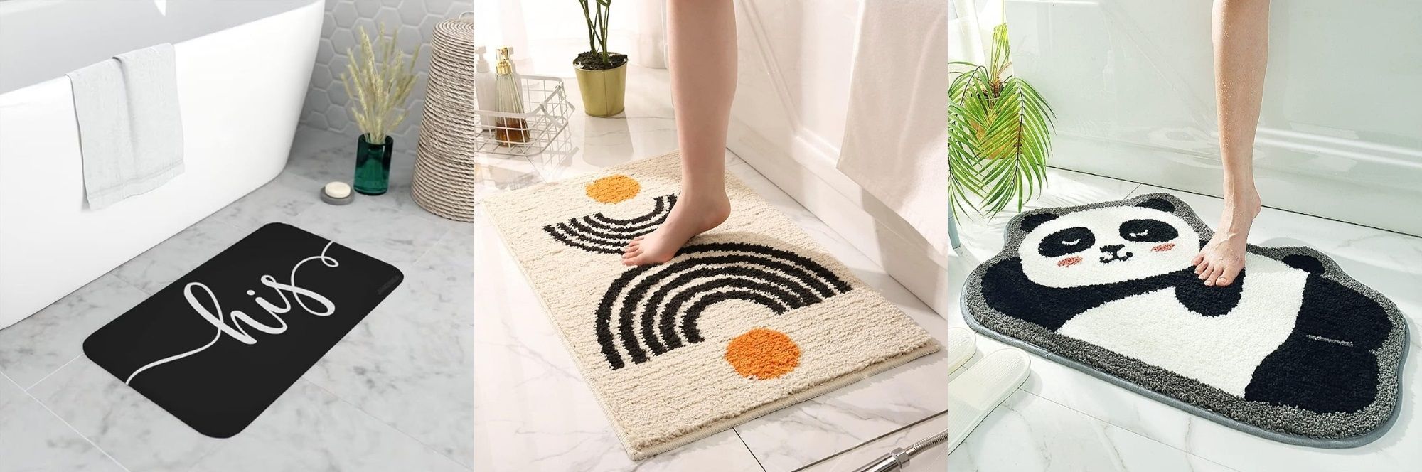Söpöt kylpyhuoneen matot ovat loistava lahja tai lisä mihin tahansa kylpyhuoneeseen, joka etsii kodikasta ja kevyttä tunnelmaa.