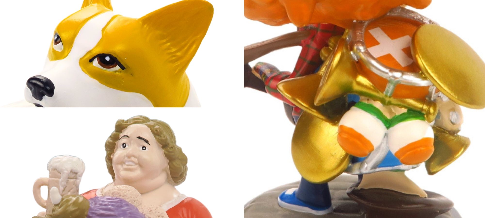 Egendefinerte mini figuriner er perfekte for detaljerte samlerobjekter.