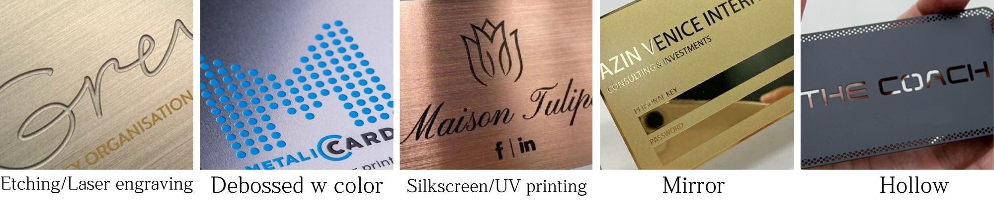 Benutzerdefinierte, personalisierte Visitenkarten verbessern die Markenidentität professionell.