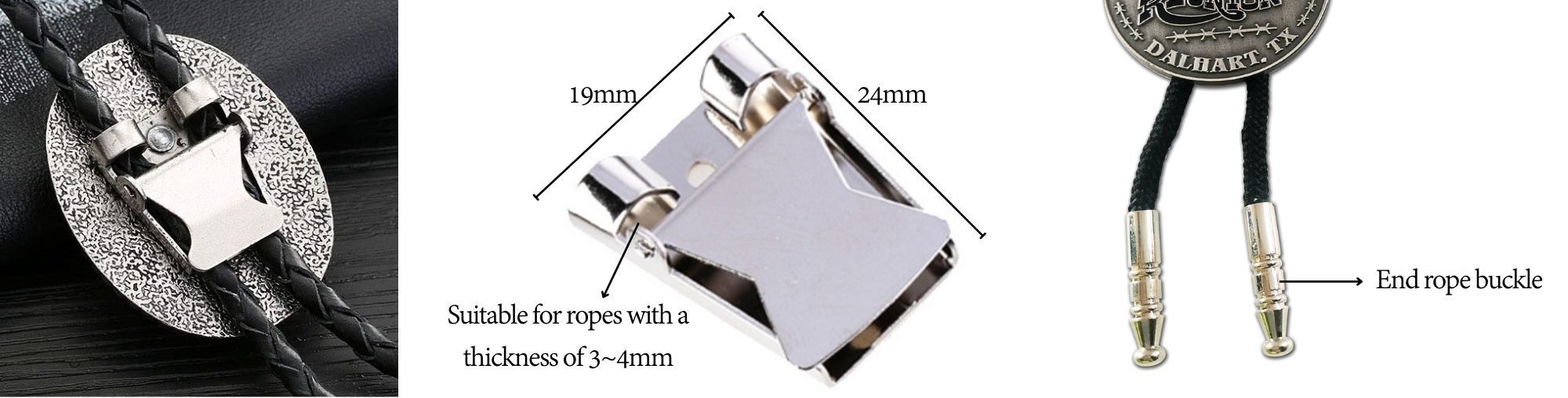 Az egyedi bolo nyakkendők tökéletesek tematikus eseményekhez.