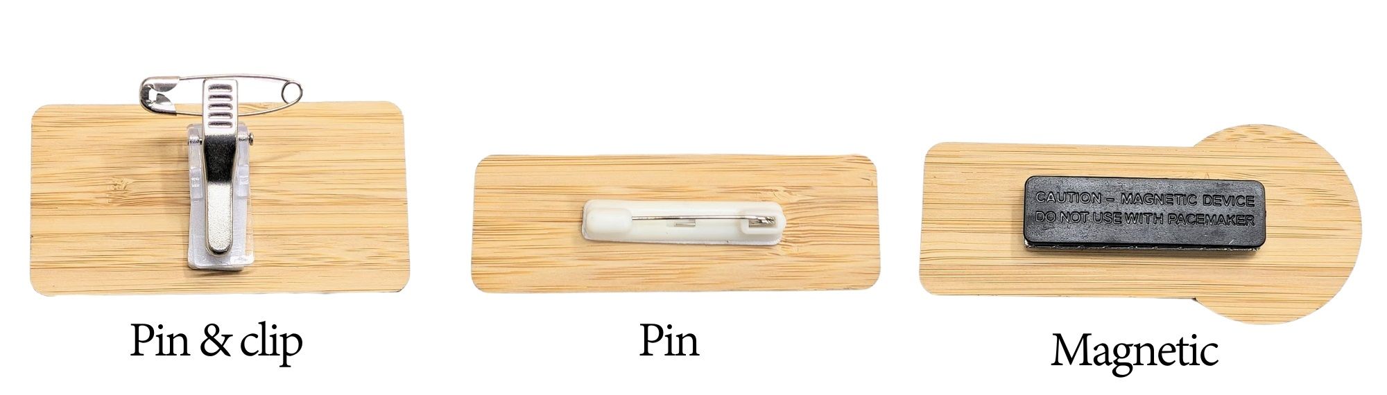 Индивидуальные бамбуковые бирки экологичны и элегантны.