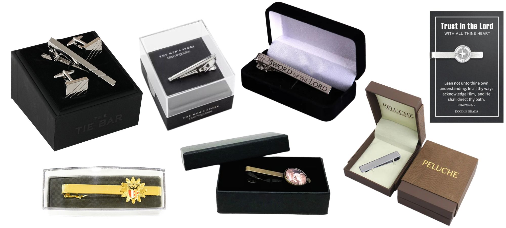 Emelje a formális megjelenését egy elegáns férfi nyakkendőcsipesz segítségével.