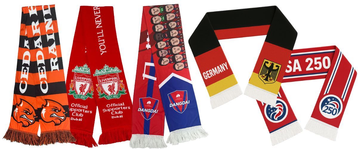 맞춤형 스포츠 스카프.