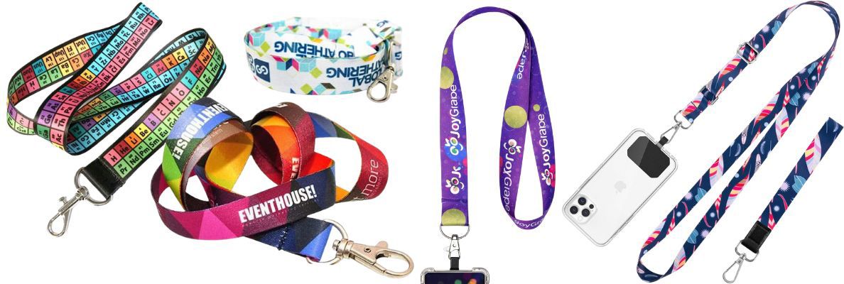 Custom printed phone strap.