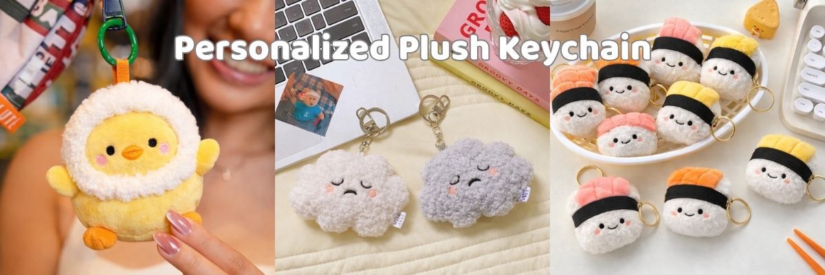 ぬいぐるみキーチェーンを作成する。