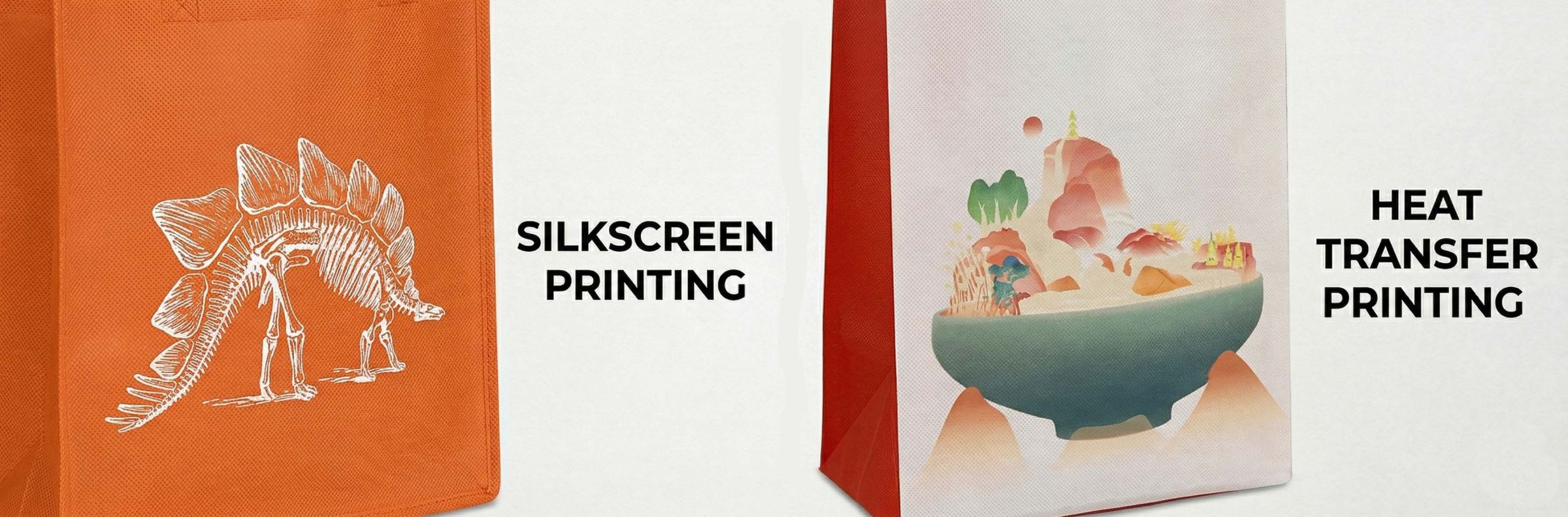 Индивидуальные сумки для покупок из нетканого материала идеально подходят для розничного брендинга.