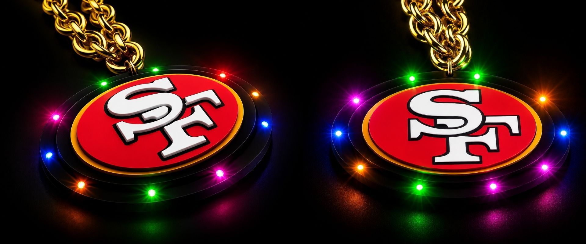 Design custom 3D fan chains with your logo.