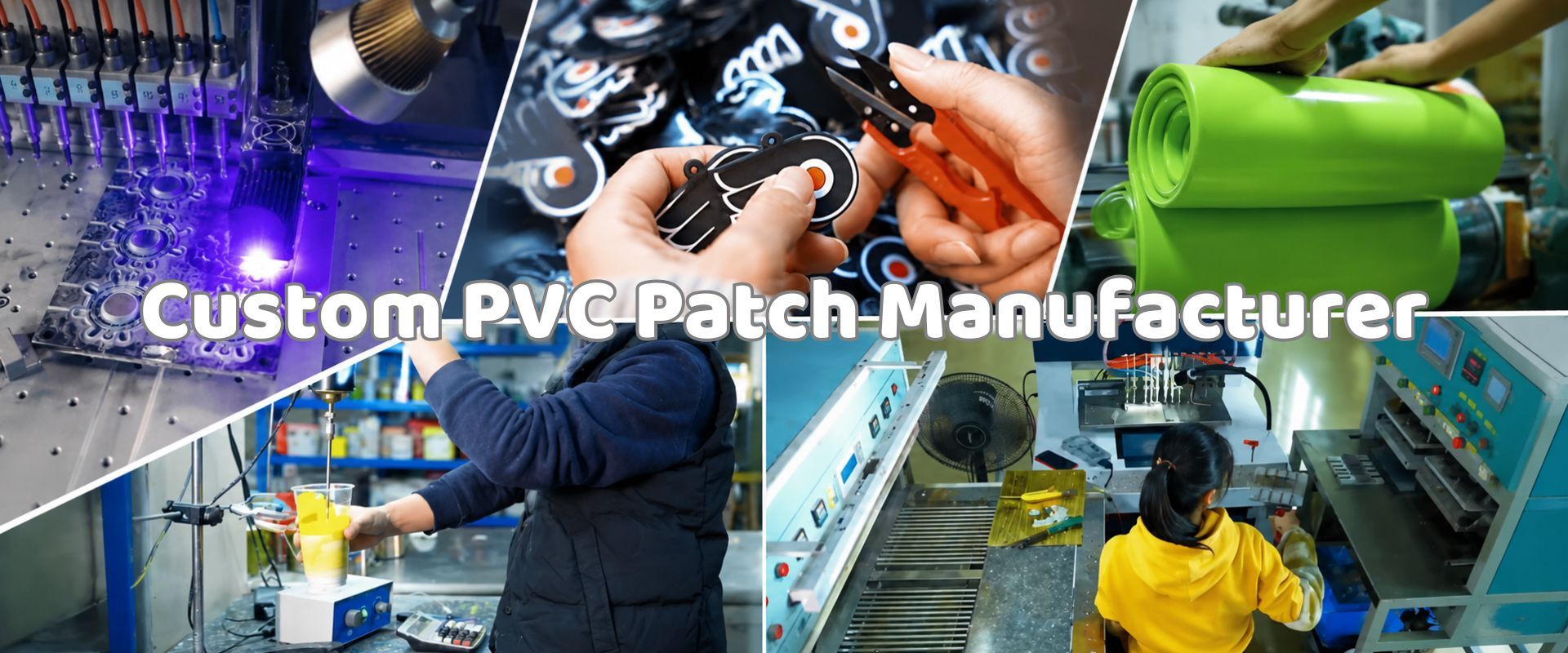 Leverancier van gepersonaliseerde PVC-badges.
