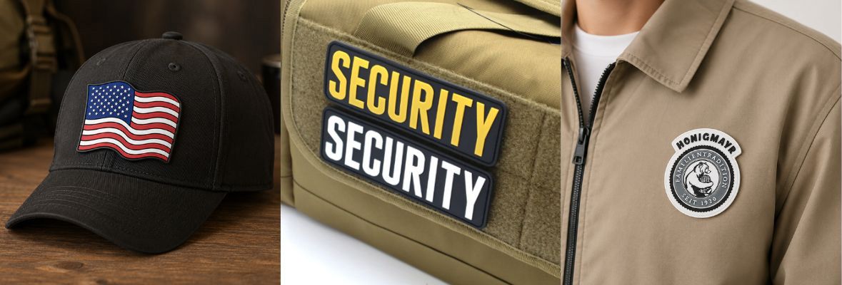 Custom PVC patches.