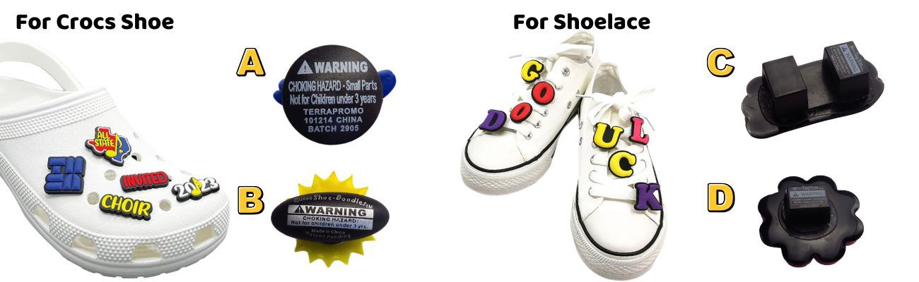 Pas je Crocs Charms aan.