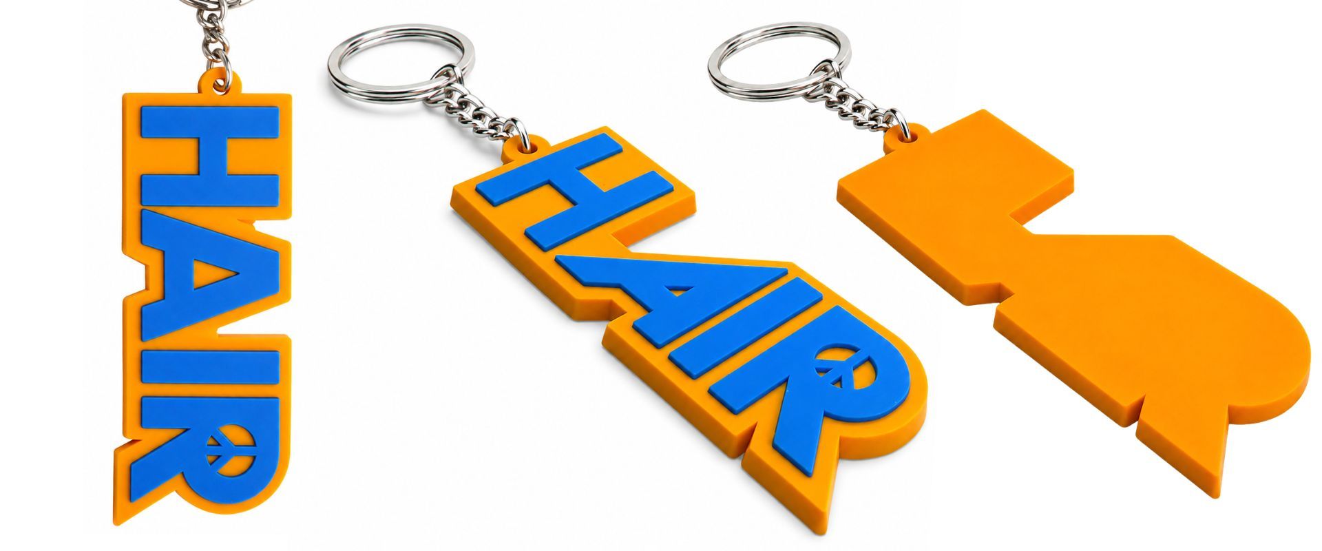 Cartoon keychains bring a playful touch to everyday items.