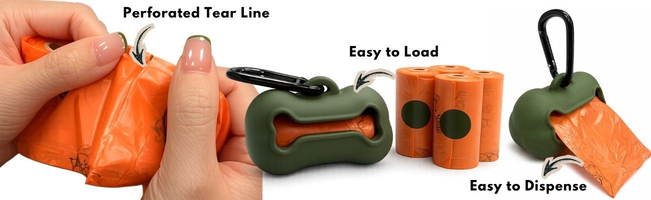 Держатель для мешков для собачьих экскрементов на заказ.