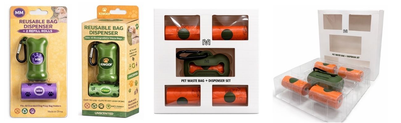 Держатель для мешков для собачьих экскрементов на заказ.