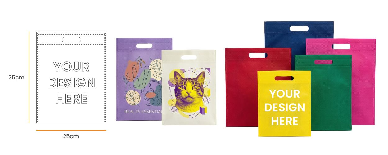 Индивидуальные сумки для покупок из нетканого материала идеально подходят для розничного брендинга.