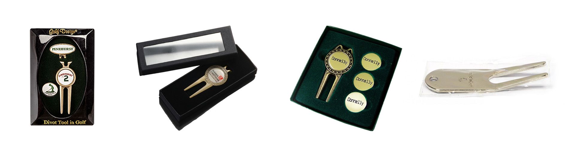 tilpasset emballage til golf divot reparationsværktøjer.