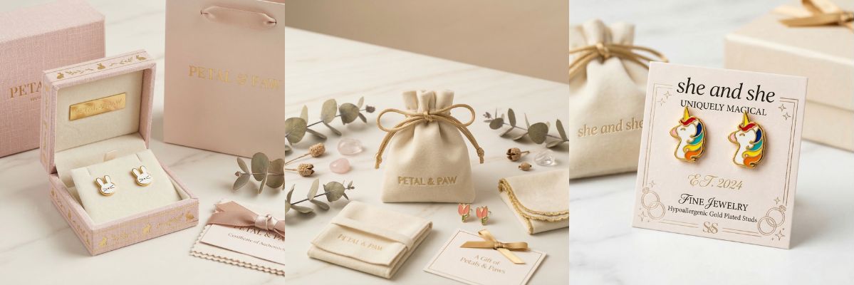 персонализированные серьги.